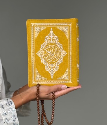 QURAN COVER - MUSTARD 