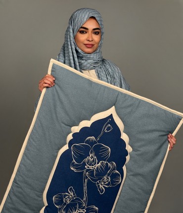 SCARF PRAYER SET - BLUE