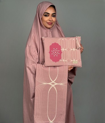  TRAVEL PRAYER SET - DUSTY PINK