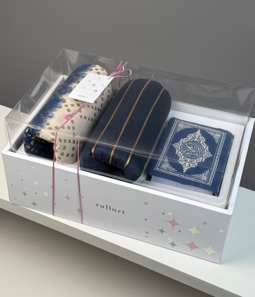 GIFT PACKAGE - SCARF - NAVY