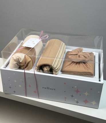 GIFT PACKAGE - SCARF - BEIGE