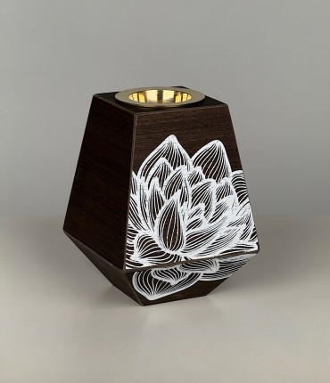 WOODEN MUBKHAR 